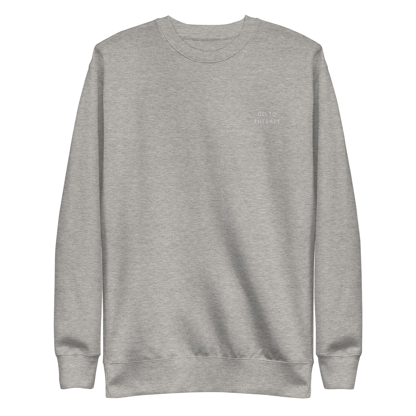 Go To Therapy Unisex Premium Sweatshirt
